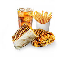 Tacos, frites, boisson
