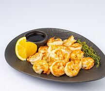 Жареные креветки
