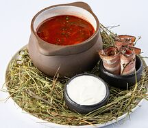 Борщ с говядиной