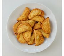Вареники жареные с картофелем