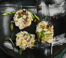 Оливье с говядиной