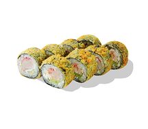 Ролл Жареный с крабом
