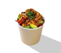 Авторский Wok с курицей