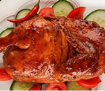 1/2 Poulet braisé aux fines herbes