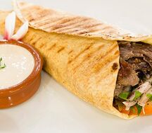 Shawarma du chef Mory à la viande de bœuf