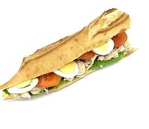 Sandwich aux 2 œufs durs
