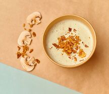 Грибной с луком фри