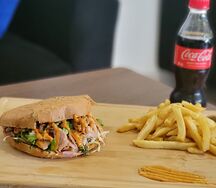 Menu kebab poulet