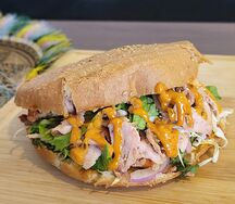 Sandwich kebab poulet