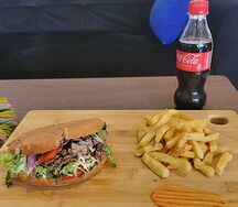 Menu kebab viande
