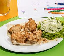 Шашлык из куриного филе