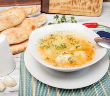 Куриный суп-лапша