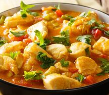Sauce legumes au poulet