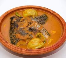 Soupe de poisson carpe