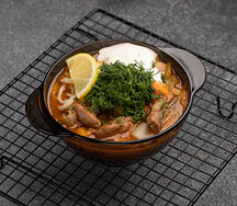 Лагман с говядиной