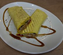 Шаверма с креветкой