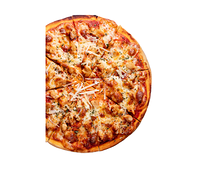 Moyenne pizza au poulet