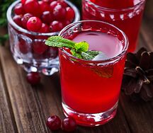 Клюквенный морс