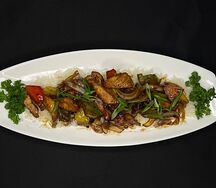  Острая телятина с овощами