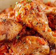 Poulet sauté