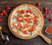 Пицца Бекон с курочкой