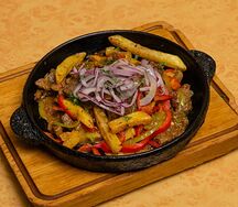 Мясо в жаровне