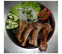 Шашлык: корейка из баранина