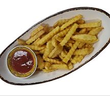 Картофель фри с томатным соусом