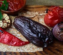 Овощи на мангале Ассорти