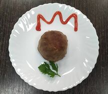 Зраза с яйцом