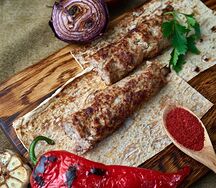 Люля-кебаб из свинины