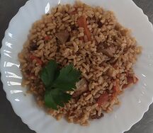 Плов с курицей