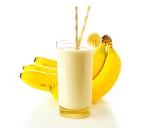 Banane et lait
