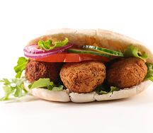 Falafel sandwish