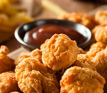 Chicken popcorn plat