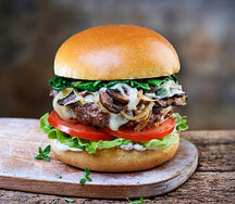 Burger au champignon