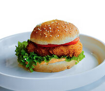 Crispy burger