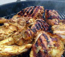 Poulet braisé