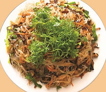 Vermicelles sautées au crabe