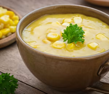 Soupe de maïs au poulet et au crabe