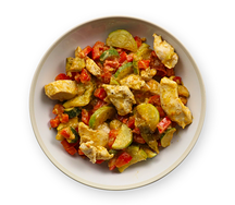 Poulet aux légumes