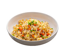 Riz cantonais aux crevettes