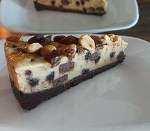 Чизкейк Карамель и арахис