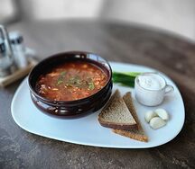 Борщ с говядиной