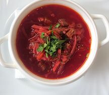 Борщ с говядиной