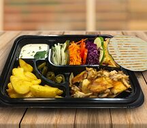 Шаверма на тарелке Maxi