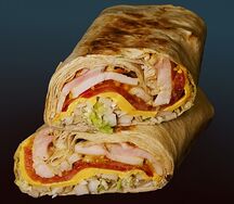 Дон с курицей и горчичным соусом