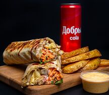 Комбо с шаурмой