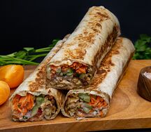 Шаурма с говядиной и курицей XXL 