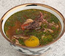 Шурпа с говядиной